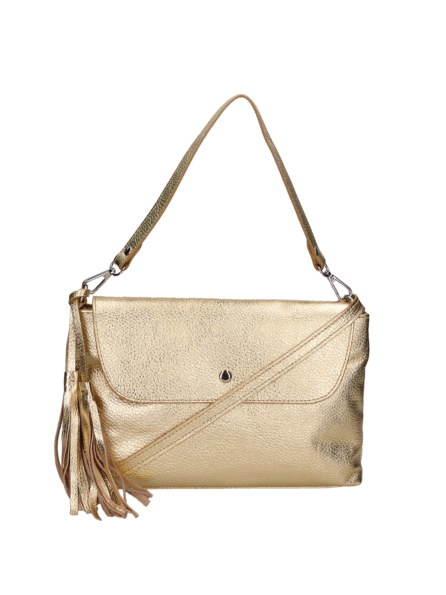 Auralia Borsa a mano da donna Vera pelle 05923-DL64 ORO Gave Lux
