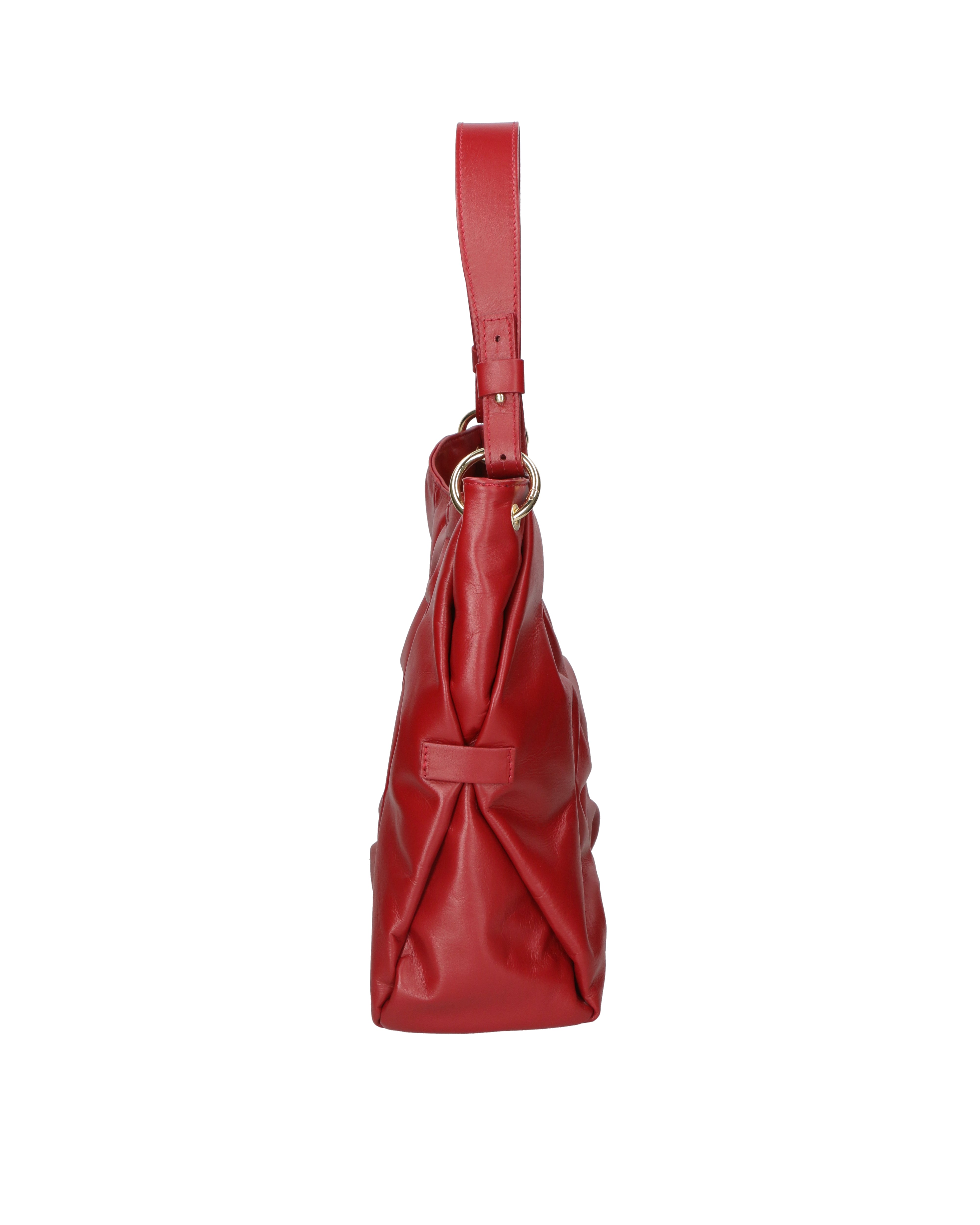 Auralie Borsa a spalla da donna Vera Pelle 03998-S10 RUBINO Gave Lux