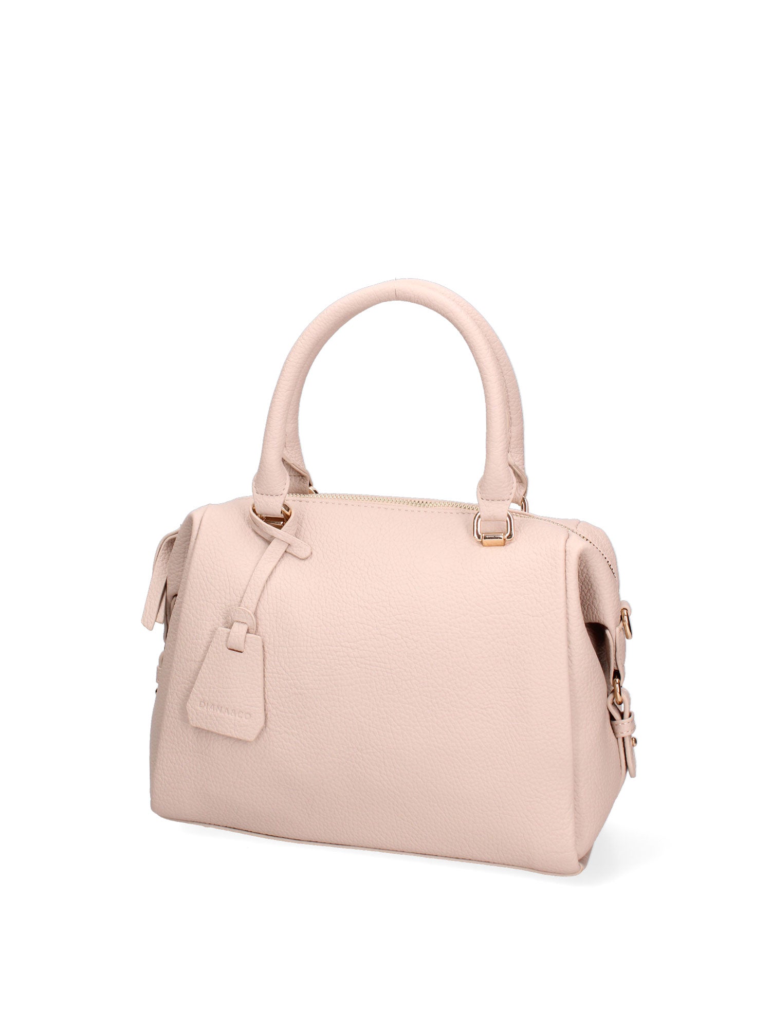 Borsa a mano da donna Ecopelle e Zip 631-1-BEIGE Diana&co