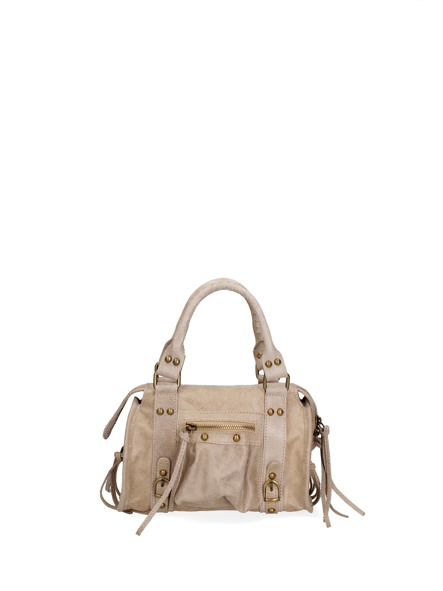 Erisia Borsa a spalla da donna Vera pelle 06091-004 TAUPE Gave Lux