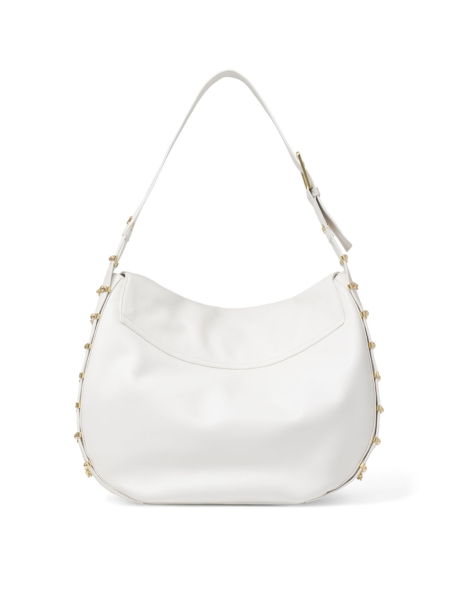 Eridana Ultra Borsa a spalla da donna 100% pelle B17222-BIANCO Braccialini