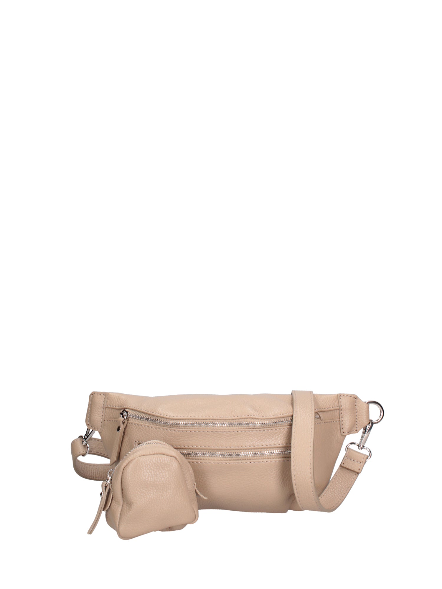 Marsupio da donna in vera pelle 100% pelle 07240-D05 CAPPUCCINO Roberta Rossi