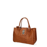 Cervo Borsa a tracolla da donna Vera pelle 7720-CUOIO 6 Gave Lux