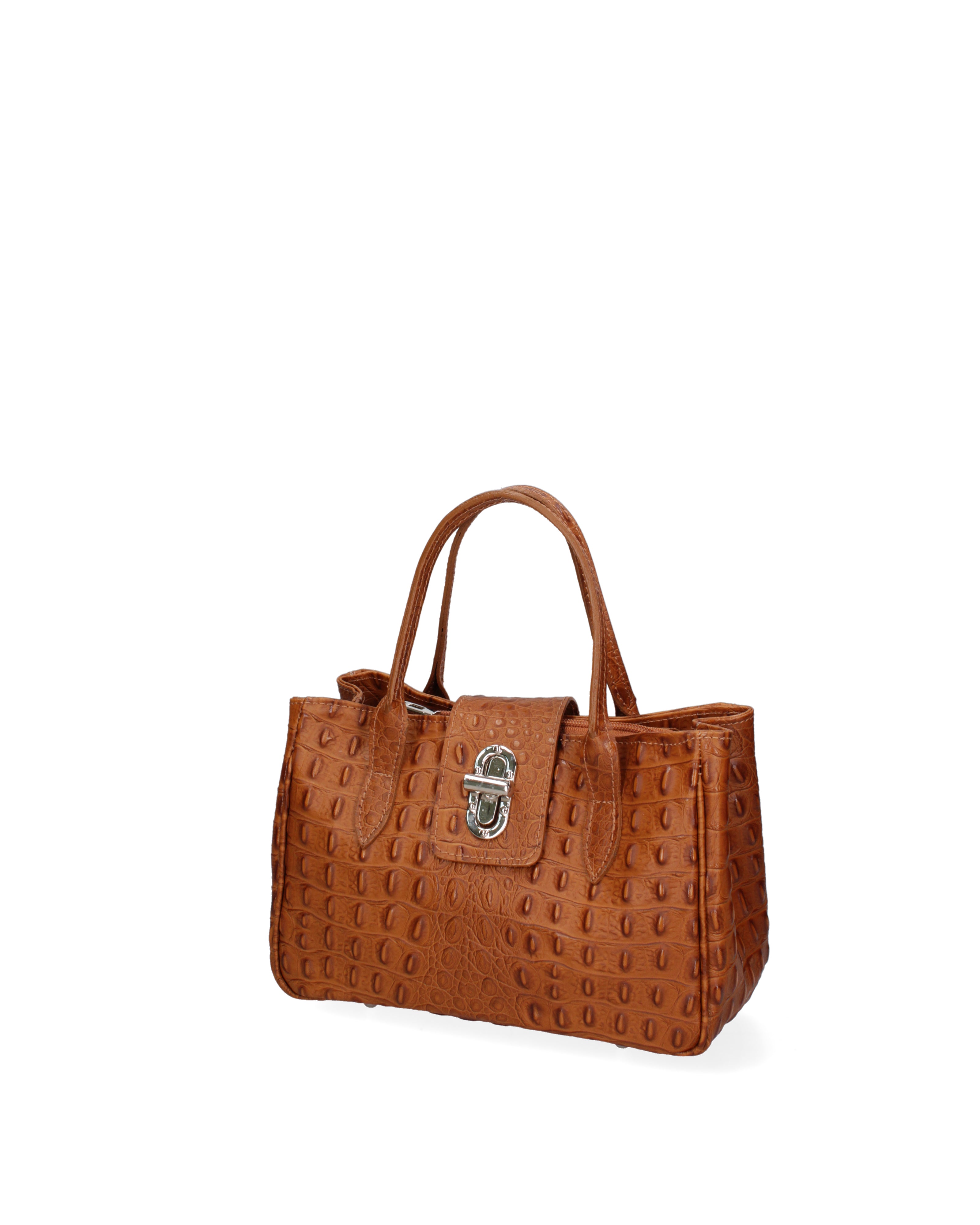 Cervo Borsa a tracolla da donna Vera pelle 7720-CUOIO 6 Gave Lux