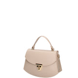 Borsa a mano da donna 100% vera pelle 07202-P 603 TAUPE CHIARO Roberta Rossi