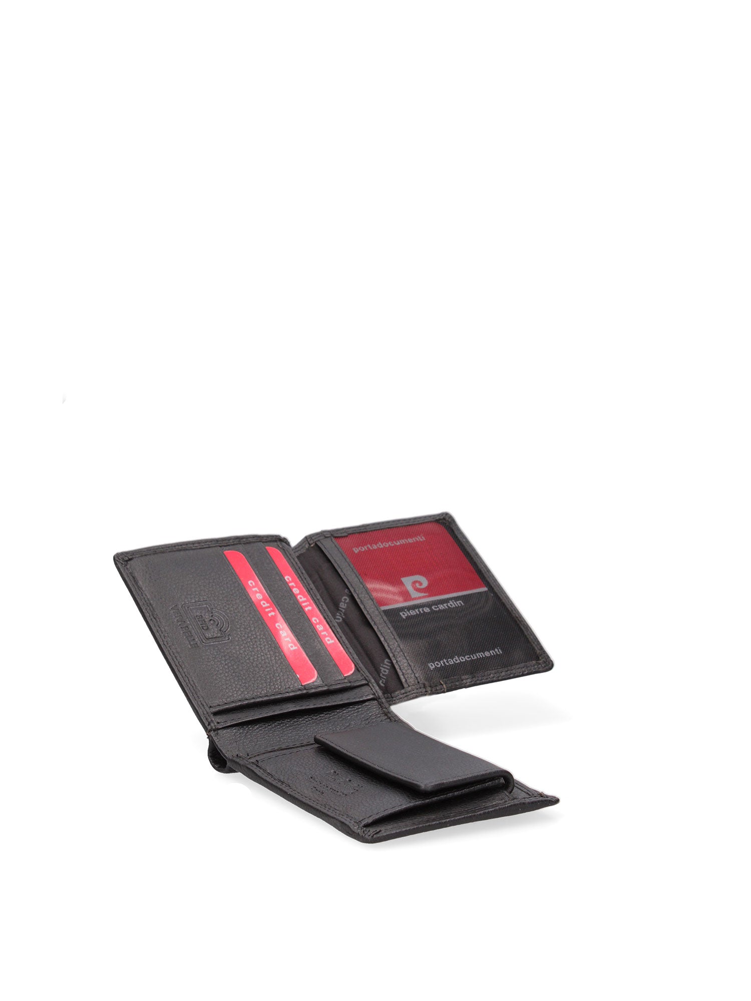 Portafoglio uomo in vera pelle Casual 8806-Pip02-NERO Pierre Cardin
