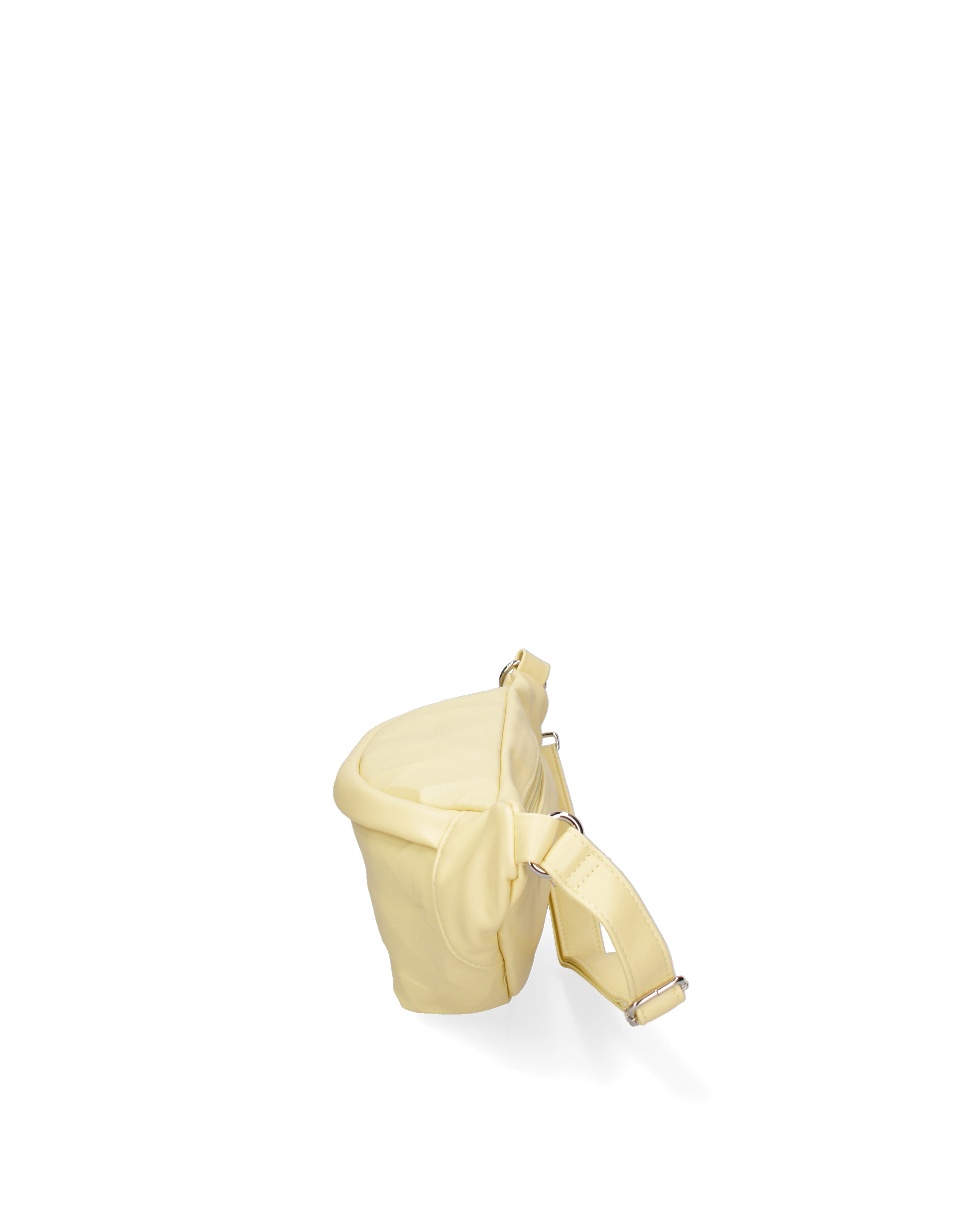 Marsupio da donna Ecopelle e Zip F6735-2-YELLOW David Jones