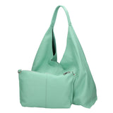 Ginger Borsa a spalla da donna Vera pelle 05788-D80 ACQUA Gave Lux