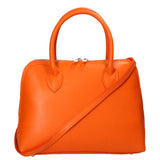 Kloe Borsa a mano da donna 100% pelle 3349-ARANCIO Gave Lux
