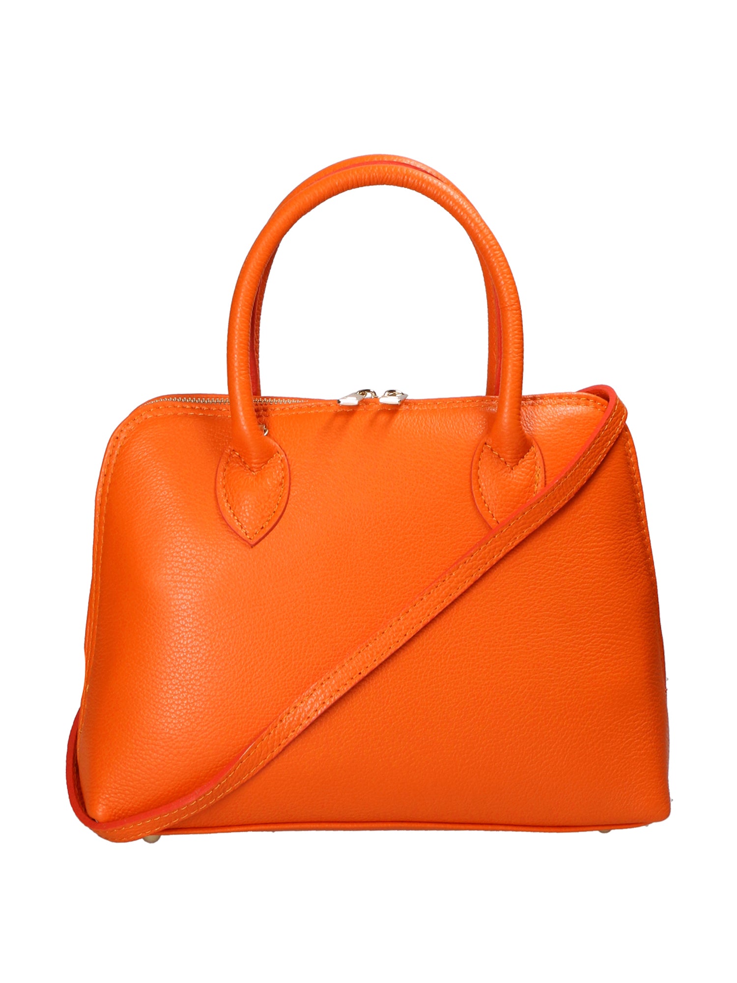 Kloe Borsa a mano da donna 100% pelle 3349-ARANCIO Gave Lux