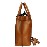 Dayana Borsa a mano da donna Vera pelle 7705-P 608 CUOIO SCURO DARK COGNAC Gave Lux