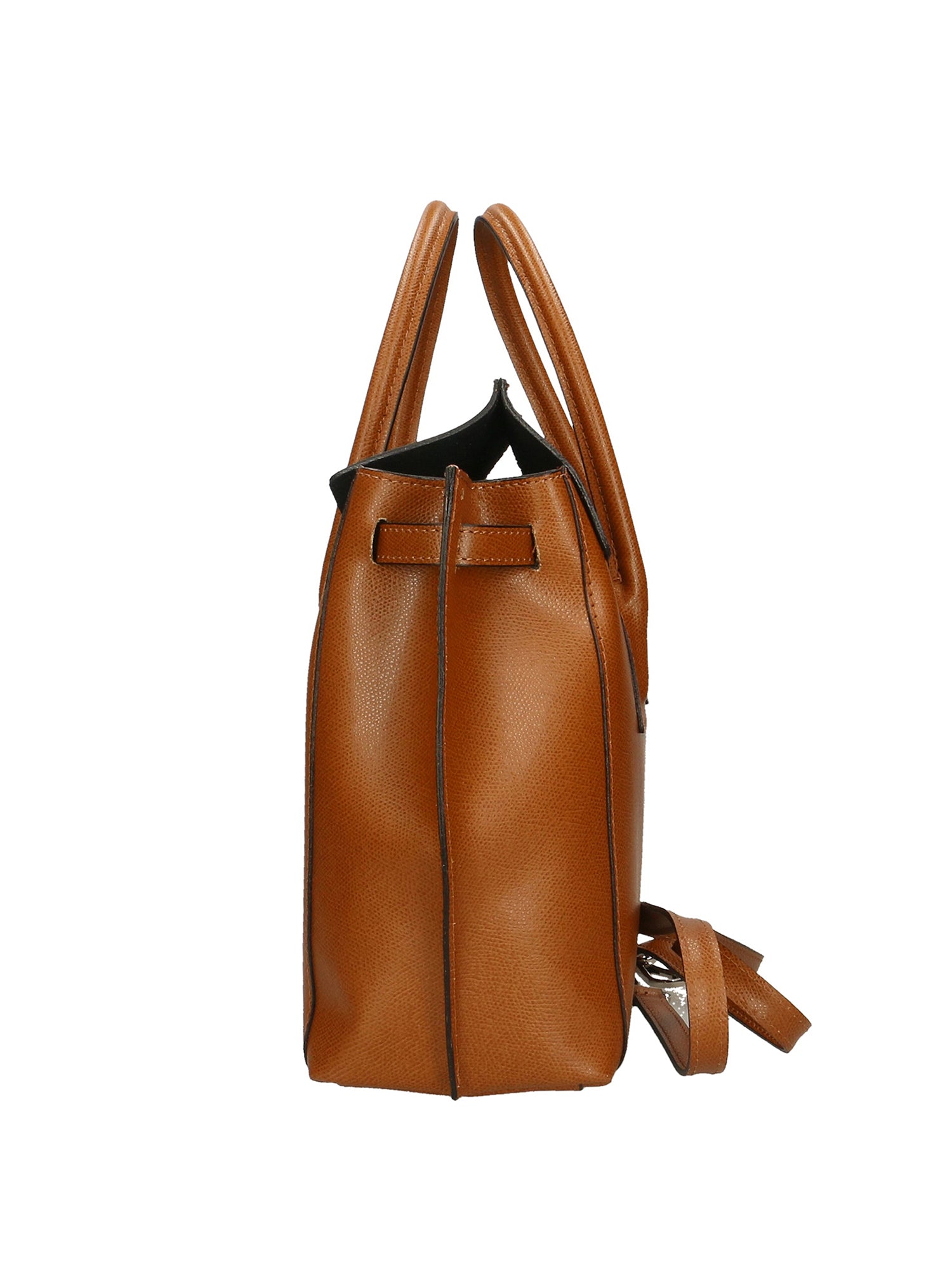 Dayana Borsa a mano da donna Vera pelle 7705-P 608 CUOIO SCURO DARK COGNAC Gave Lux