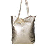 Íris Borsa a mano da donna Vera Pelle 07565-L003 ORO Gave Lux