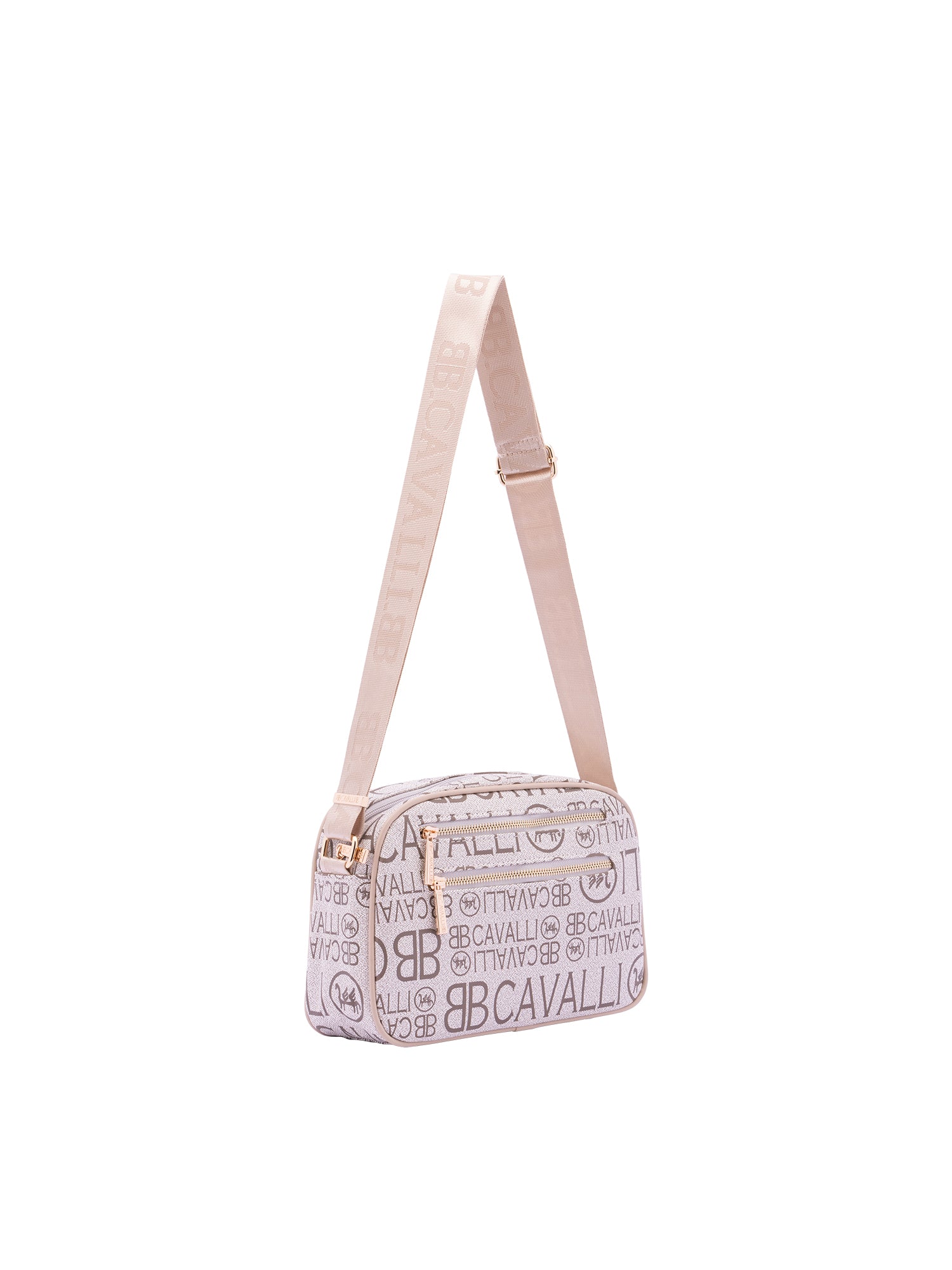 Borsa a tracolla da donna Ecopelle BC1362-ALBICOCCA B Cavalli