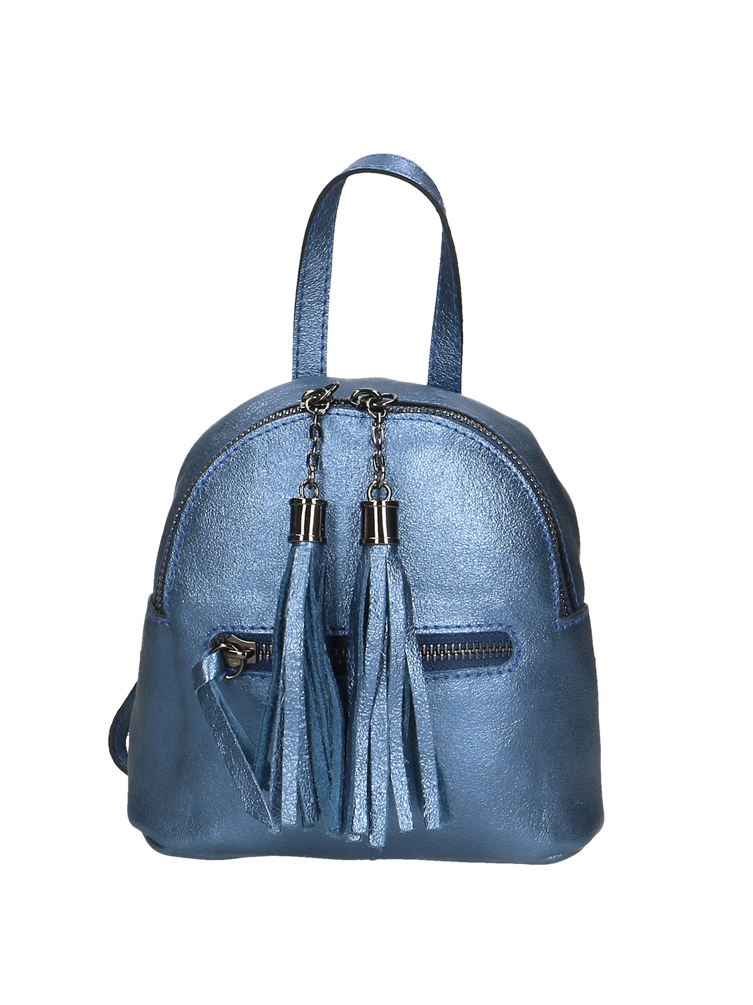 Morgana 188132-BLU JEANS Zaino da donna in vera pelle Gave Lux
