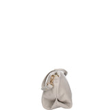 Borsa a spalla da donna Vera pelle 07165-D86 GRIGIO+BIANCO Roberta Rossi