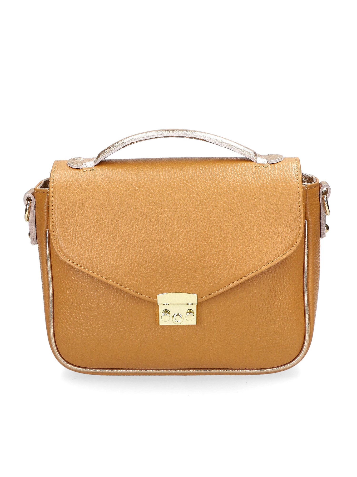 Aida Borsa a mano da donna Vera pelle 04723-D44 CUOIO+L024 Gave Lux