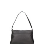 Borsa a spalla da donna 100% vera pelle JR-W-1160L-DO-BLACK + SILVER John Richmond
