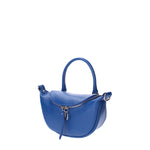 Mae Borsa a mano da donna Vera pelle 07142-D22 BLUETTE Viola Castellani