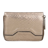 Nohemi Portafoglio donna vera pelle Zip 524072-BRONZO Gave Lux