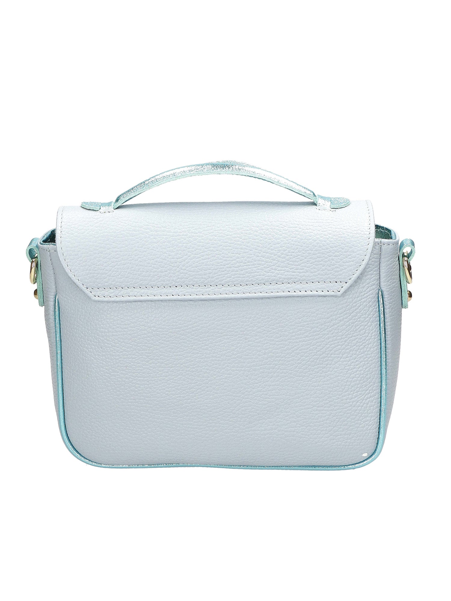 Aida Borsa a mano da donna Vera pelle 04723-D92 CELESTE+L011 Gave Lux