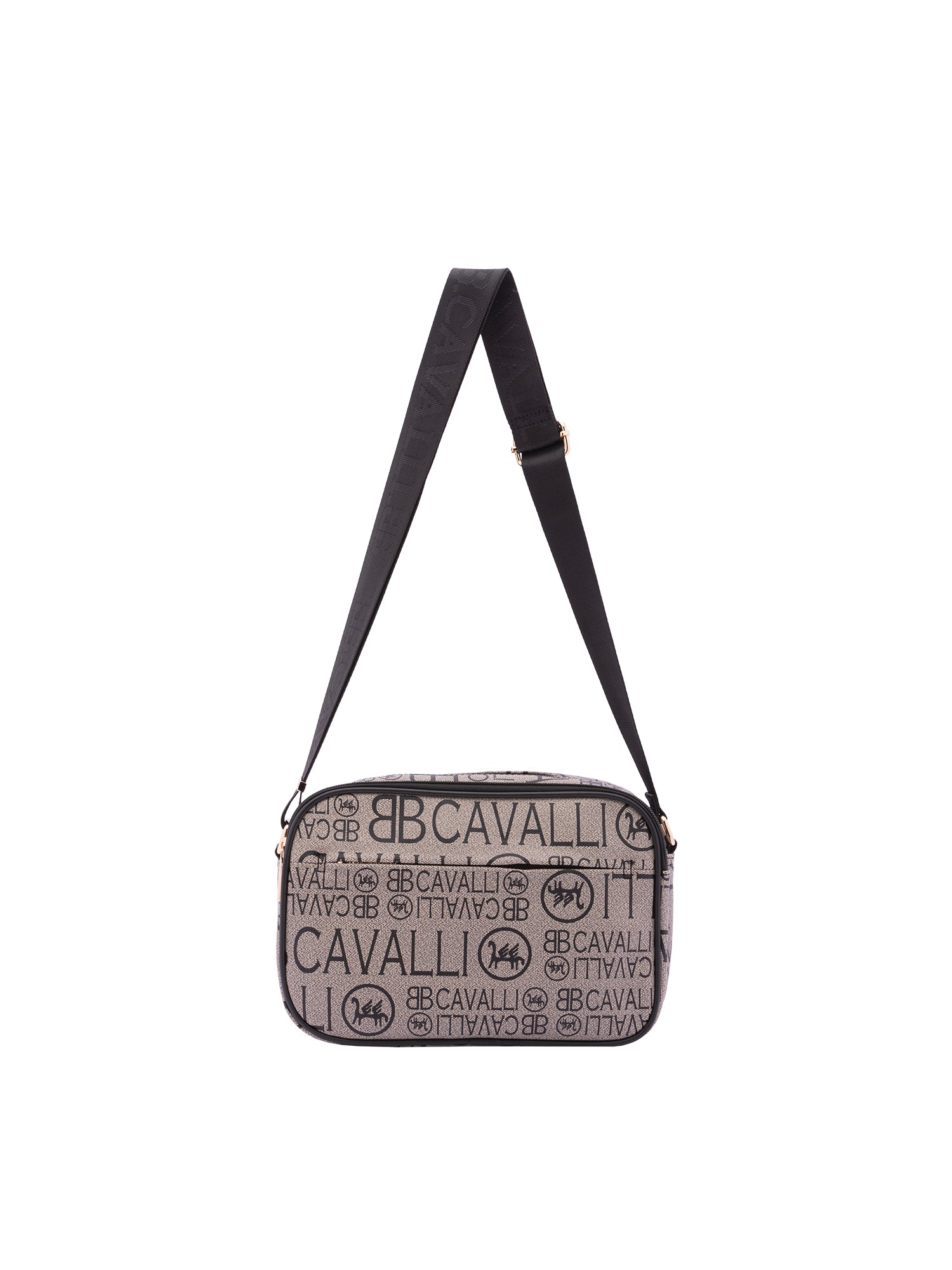 Borsa a tracolla da donna Ecopelle BC1374-NERO B Cavalli