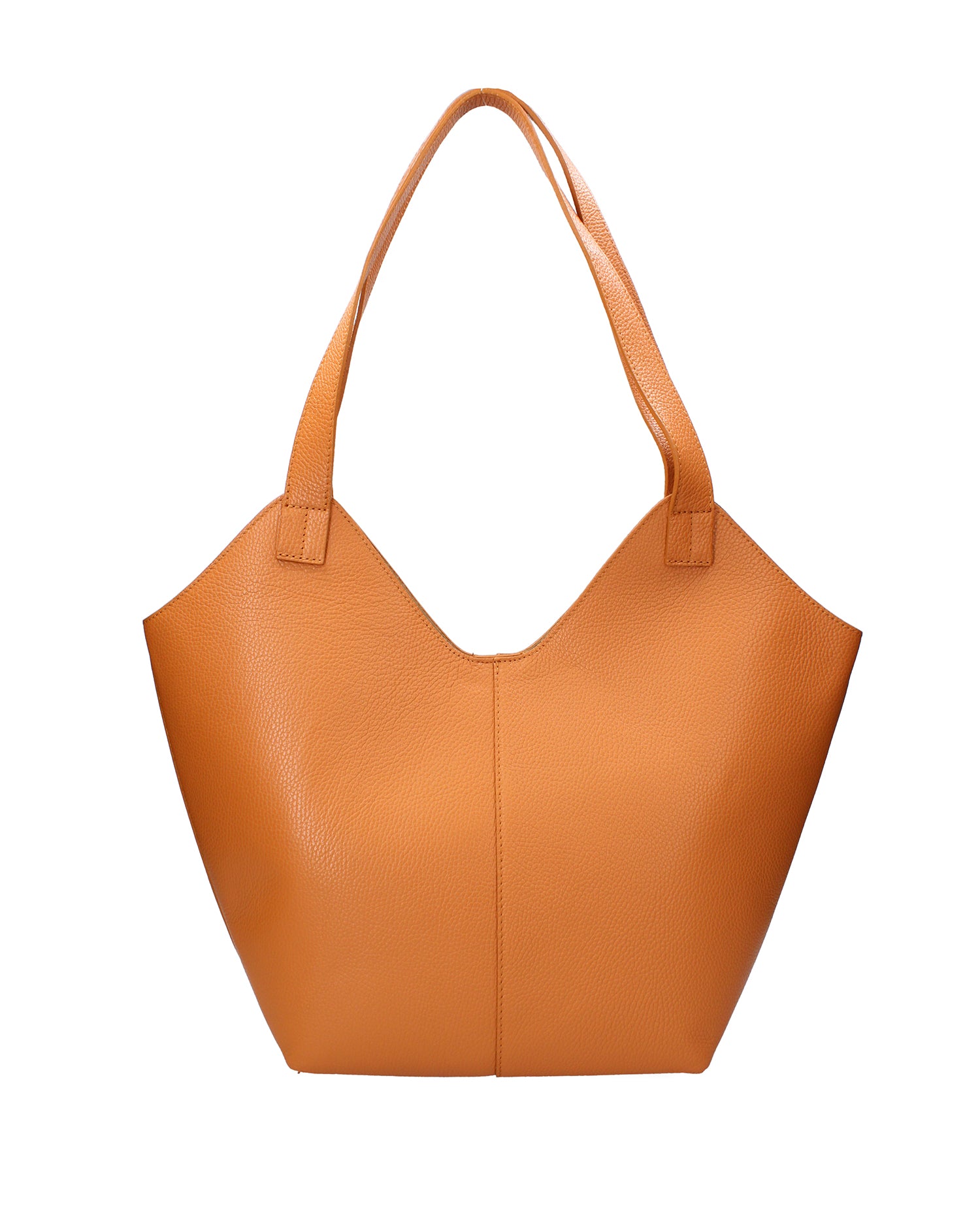 Borsa a mano da donna Vera pelle 07231-D44 CUOIO Roberta Rossi