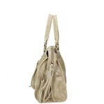 Elara Borsa a spalla da donna Vera pelle 06090-025 VERDE MILITARE Gave Lux