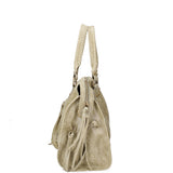 Elara Borsa a spalla da donna Vera pelle 06090-025 VERDE MILITARE Gave Lux
