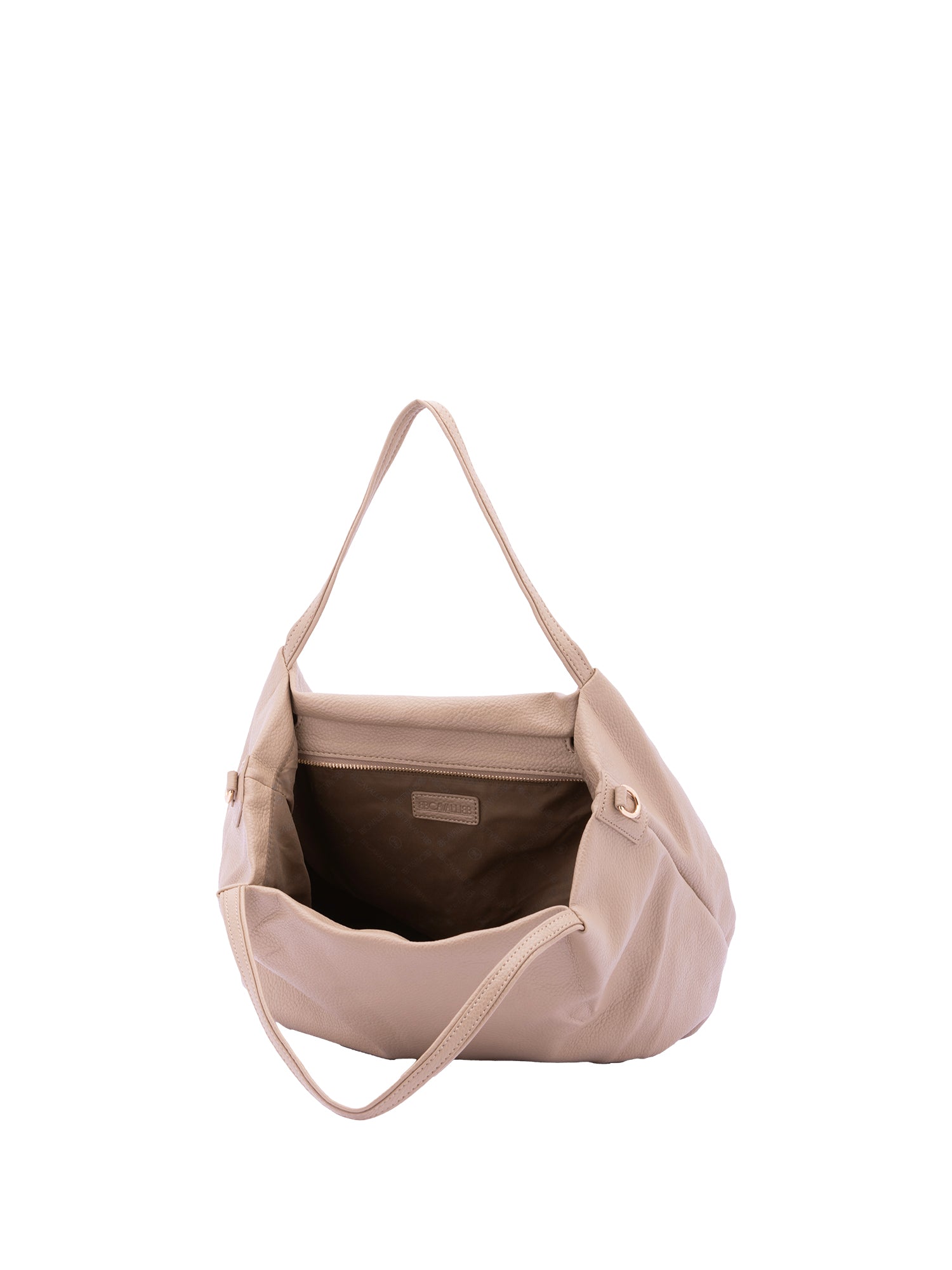 Borsa a spalla da donna Ecopelle BC1406-BEIGE B Cavalli