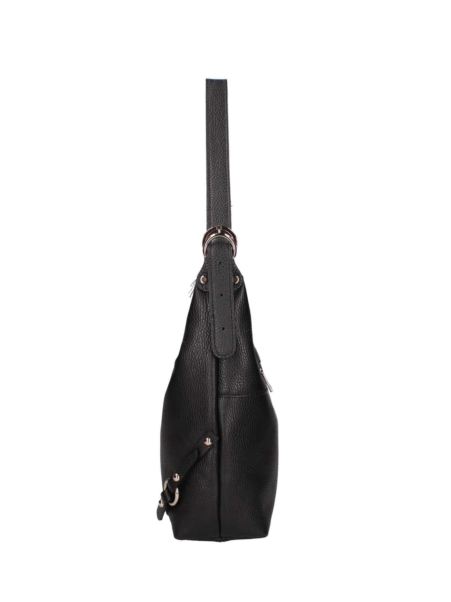 Fiorenza Lux Borsa a spalla da donna Vera pelle 07140-D28 NERO Viola Castellani