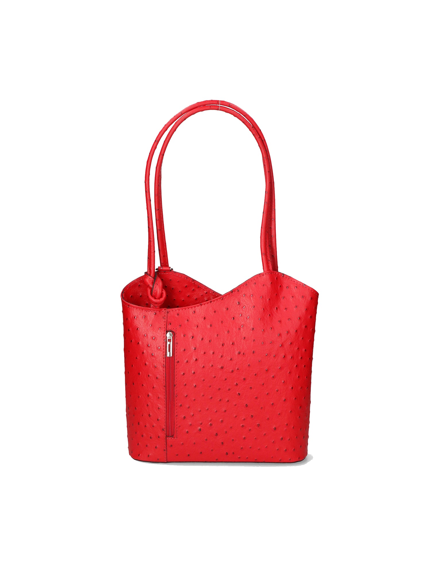 Chanel 3005-11 ROSSO Zaino da donna in vera pelle Gave Lux