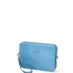 Borsa a tracolla da donna 100% Pvc FLAT-FLOWE-SUGAR BLUE - SILVER Marc Ellis