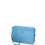 Borsa a tracolla da donna 100% Pvc FLAT-FLOWE-SUGAR BLUE - SILVER Marc Ellis