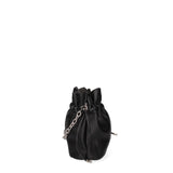 Borsa a secchiello da donna 100% PVC F6717-1-BLACK David Jones