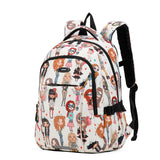 GN62070B-WHITE GIRL Zaino da donna Lumena Lux Aoking