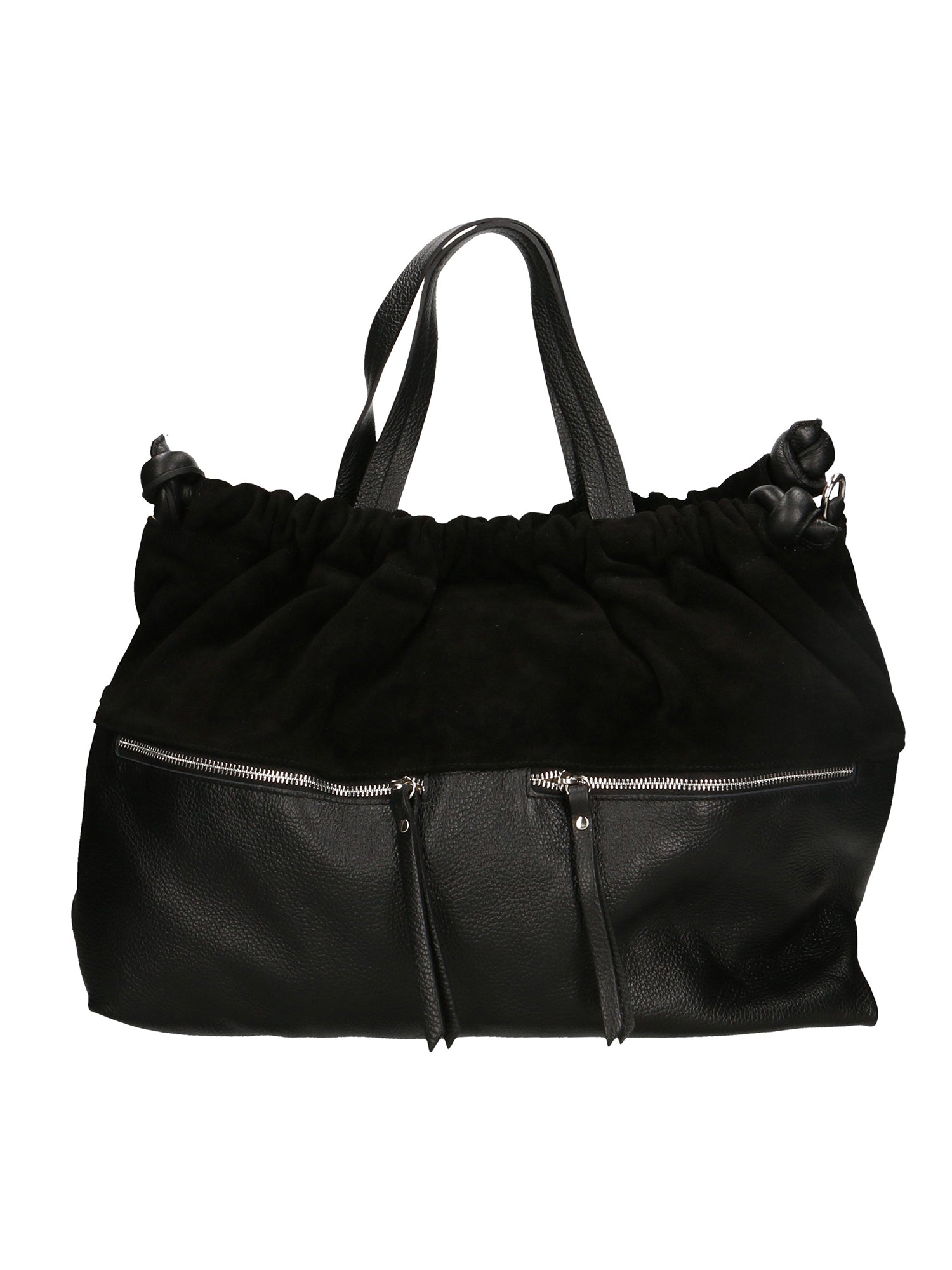 Firenze Borsa a mano da donna Vera pelle 01838-D28 NERO BLACK Gave Lux