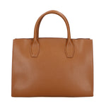 Lodovica Borsa a mano da donna Vera pelle 06544-CUOIO SCURO Gave Lux