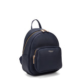 Zaino da donna in pelle vegana Casual 715-2PT-NAVY BLUE Diana&co