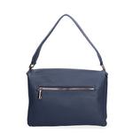 Borsa a spalla da donna Ecopelle vegana 637-1-NAVY BLUE Diana&co