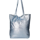 Íris Borsa a mano da donna Vera Pelle 07565-L042 CELESTE Gave Lux