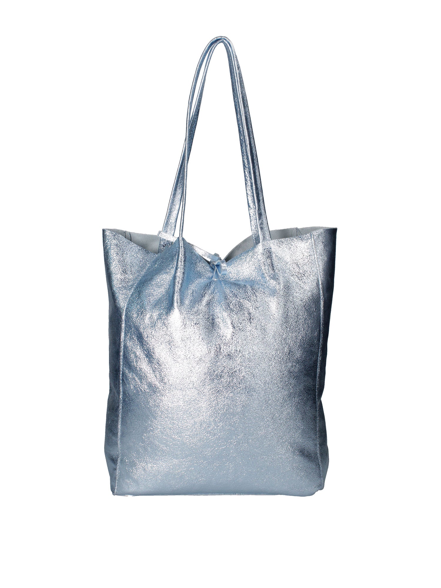 Íris Borsa a mano da donna Vera Pelle 07565-L042 CELESTE Gave Lux