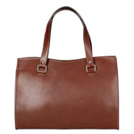 Frida Borsa a mano da donna Vera pelle 9134-MARRONE Gave Lux