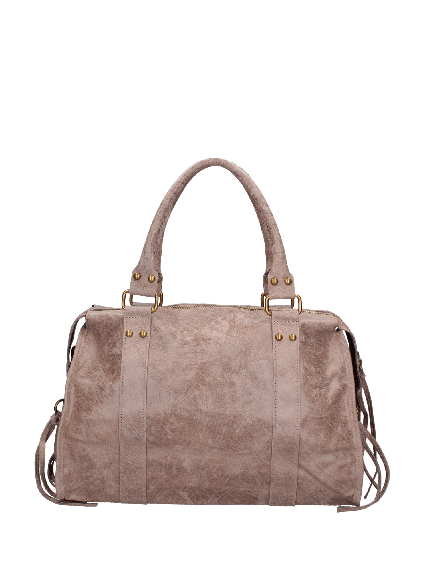Elara Borsa a spalla da donna Vera pelle 06090-009 TAUPE SCURO Gave Lux