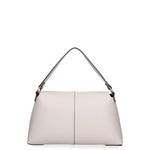 Borsa a spalla da donna Vera pelle 07154-D86 GRIGIO PERLA Roberta Rossi