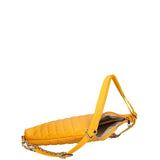 Borsa a spalla convertibile in zaino Vera pelle 07144-S04 GIALLO Roberta Rossi