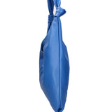 Borsa a spalla da donna 100% vera pelle 07156-D22 BLUETTE Viola Castellani