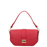 Borsa a spalla da donna Vera pelle 07229-L214 ROSSO Roberta Rossi