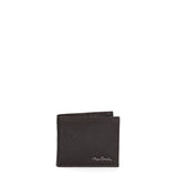 Portafoglio uomo in vera pelle Casual 8824-101-T.MORO Pierre Cardin