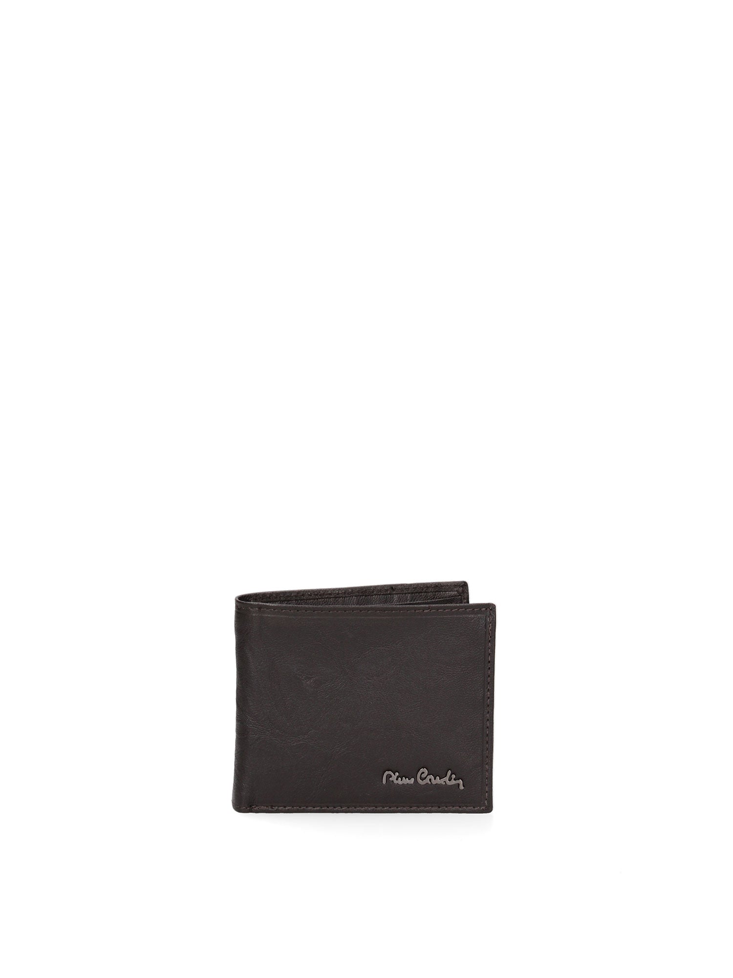 Portafoglio uomo in vera pelle Casual 8824-101-T.MORO Pierre Cardin